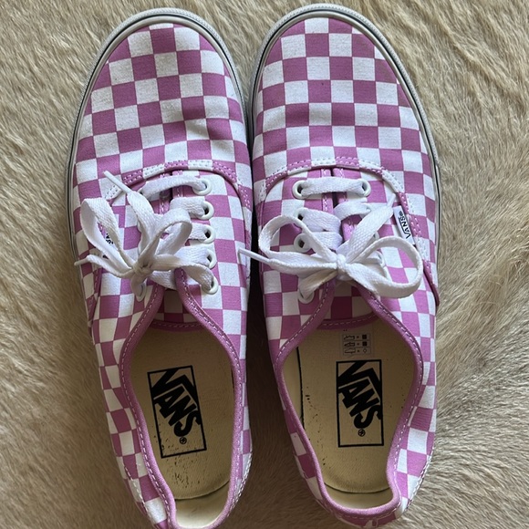 Pink Checkered Vans - Picture 5 of 6